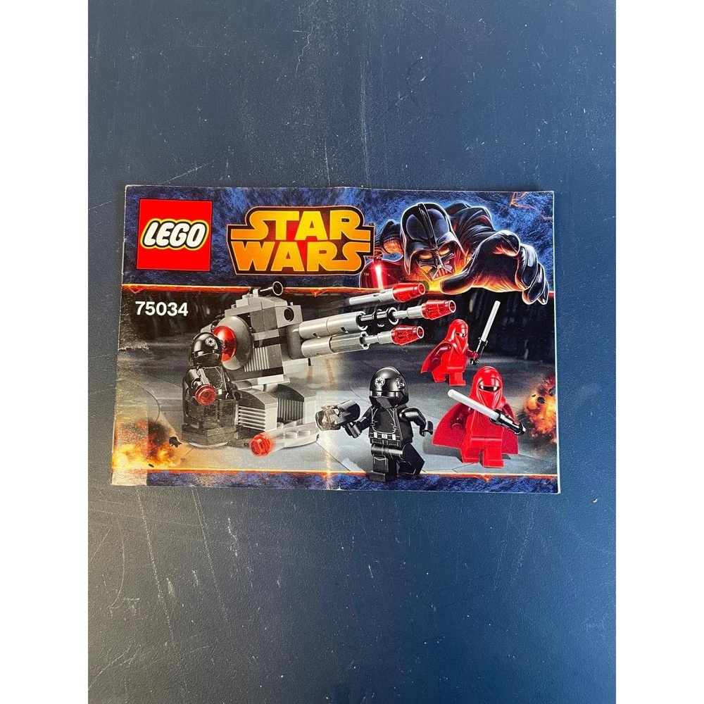 Lego 75034 instruction manual only